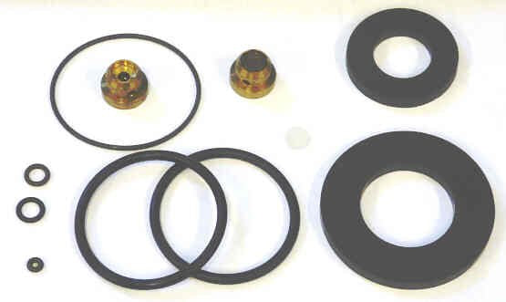 KIT, WITH 'O' RINGS, WASHERS, FITTNGS, ETC. UV 5 DOWN VALVE AS SHOWN