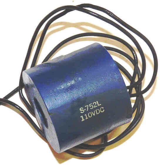 COIL, VALVE, UV-7 & UB-V-7BC  VALVES, 110 VDC, 245 OHMS EECO # S752L
