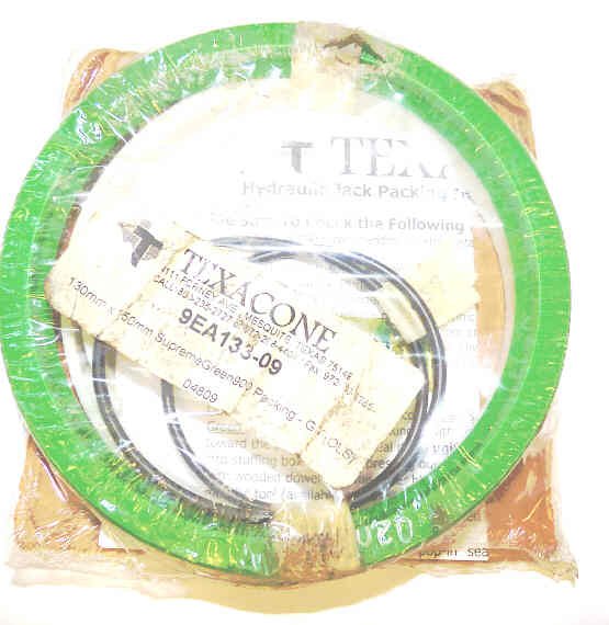 SET, PACKING, 130MM X 150MM, OIL LIFT SYSTEMS, GREEN SEAL TEXACONE # 9EA133-09