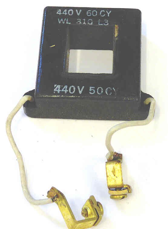 COIL, 440VAC, MOULDED, SIZE 0 & 1 SERIES 5000 CONTACTORS  WARD LEONARD # 310L3