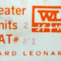 ELEMENT, HEATER, OVERLOAD, WARD LEONARD # A1
