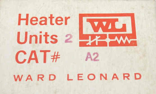ELEMENT, HEATER, OVERLOAD, WARD LEONARD # A2