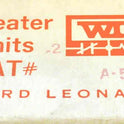 ELEMENT, HEATER, OVERLOAD, WARD LEONARD # A5