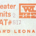 ELEMENT, HEATER, OVERLOAD, WARD LEONARD # B17