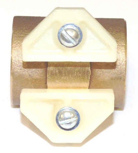 NUT, TRAVELING, BRASS WITH TWO NYLON CAMS WESTINGHOUSE # 4699H02