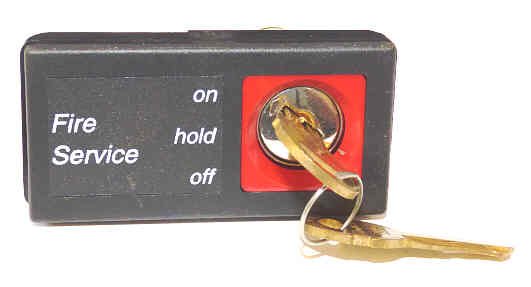 SWITCH, KEYED, FIRE SERVICE, SES ANSI PHASE 2,  OTIS # 7069AH58