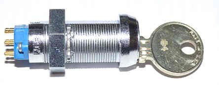 SWITCH, KEYED, MEDEC0, KEY # 4 VANDAL RESISTANT, THYSSENKRUPP
