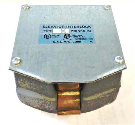 INTERLOCK, SWITCH, TYPE K, COMPLETE AS SHOWN GAL # INT16-0004N