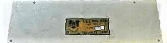 INTERLOCK, SWITCH, TYPE DM, COMPLETE AS SHOWN GAL # INT7-0002N