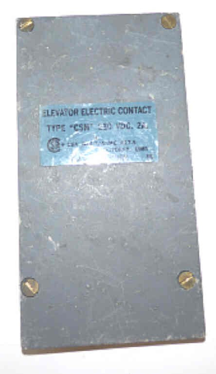 INTERLOCK, SWITCH, TYPE CSM, COMPLETE AS SHOWN