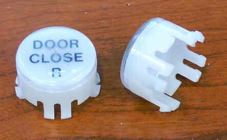 INSERT, BUTTON & CAP MARKED DC REAR EXTENDED HEIGHT ADAMS # ASA452A CA SERIES