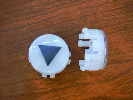 INSERT, BUTTON & CAP MARKED ARROW NORMAL HEIGHT ADAMS # ASA452A CA SERIES