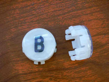 INSERT, BUTTON & CAP MARKED B NORMAL HEIGHT ADAMS # ASA452A CA SERIES