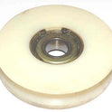 ROLLER, HANGER, NYLON,  3.375 X .750, .669 BEARING BORE STALEY # 13013-2A