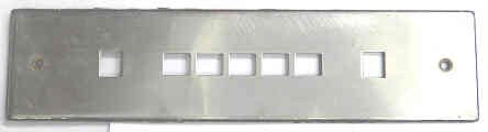 COVER, POSITION INDICATOR, SS, 5 FLOOR PLUS 2 ARROW OPENINGS