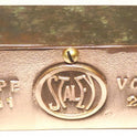 SWITCH, GATE, VINTAGE, SOLID BRASS, COMPLETE AS SHOWN