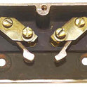 SWITCH, GATE, VINTAGE, SOLID BRASS, COMPLETE AS SHOWN
