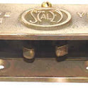 SWITCH, GATE, VINTAGE, SOLID BRASS, COMPLETE AS SHOWN