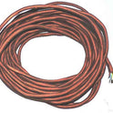 CABLE, CLOTH COVERED, 8 CONDUCTOR, 20 GAUGE, SOLD BY THE FOOT