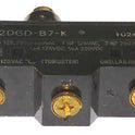 SWITCH, MICRO, SPDT, TOP PLUNGER ACTUATED OMRON # A20GD-B7-K
