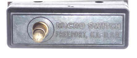 SWITCH, MICRO, 15A, SPDT, TOP PLUNGER ACTUATED MICROSWITCH # BZ-2RS-A2