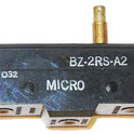 SWITCH, MICRO, 15A, SPDT, TOP PLUNGER ACTUATED MICROSWITCH # BZ-2RS-A2