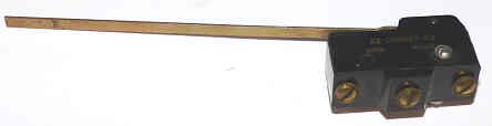 SWITCH, MICRO, SPDT, 6 LONG LEVER ACTUATED MICROSWITCH # BZ-2RW863-A2