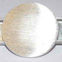 INSERT, BLANK, STAINLESS STEEL, 1 3/8 DIA. CAR & HALL STATIONS GAL PB5-0002N
