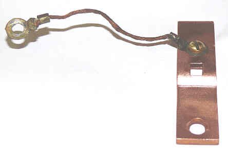 CONTACT, COPPER, 5/8 W X 2 7/8 L,  .90 THICK WITH SHUNT OTIS # 140941