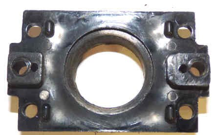 COLLAR, HALO, l DIAMETER FOR 7/8 BUTTON, BLACK ARMOR # 11146-02