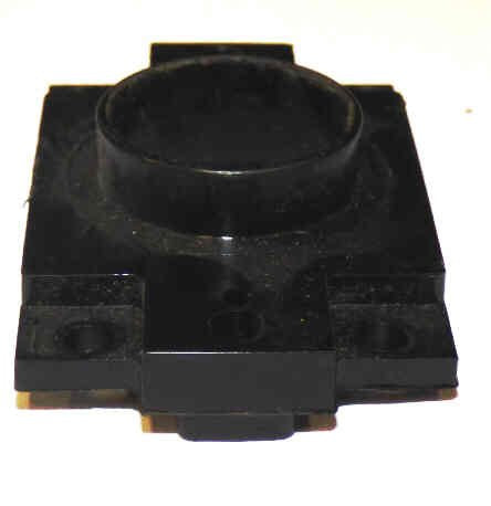 COLLAR, HALO, l DIAMETER FOR 7/8 BUTTON, BLACK ARMOR # 11146-02