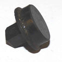 BUTTON, HI-HAT, BLACK, BLANK, 3/4 DIA. X 1/4 HIGH OTIS # 323W1