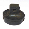 BUTTON, HI-HAT, BLACK, BLANK, 3/4 DIA. X 1/4 HIGH OTIS # 323W1