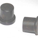 BUTTON, BLACK, 15/32 x 1/2 STEM, 5/8 X 1/16 BASE ES # FA-974  VINTAGE