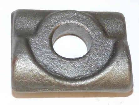 CLIP. RAIL, FORGED STEEL, 5/8 RAIL, AS SHOWN, LESS HARDWARE