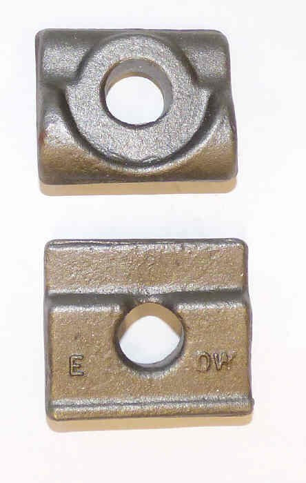 CLIP. RAIL, FORGED STEEL, 5/8 RAIL, AS SHOWN, LESS HARDWARE