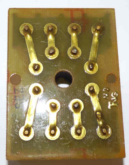 BASE, SOCKET, OCTAL 8 PIN, AS SHOWN CURTIS RS8