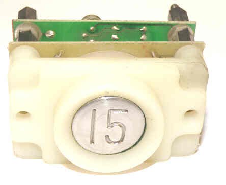 BUTTON, 7/8 SS INSERT, PCB BASED, 24 VOLT, SPECIFY MARKING ARMOR TMS