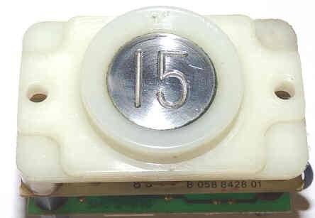 BUTTON, 7/8 SS INSERT, PCB BASED, 24 VOLT, SPECIFY MARKING ARMOR TMS