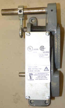 SWITCH, INTERLOCK, TYPE HG-1 LEFT HAND, AS SHOWN, CJA # 77801
