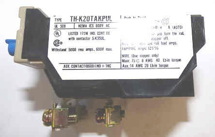 RELAY, OVERLOAD, 24-34 AMP, MITSUBISHI # TH-K20TAKPUL