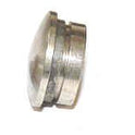 BUTTON, STAINLESS STEEL MUSHROOM HEAD, l DIA. X 1/4, STEM 1/4 X 3/4 PTL