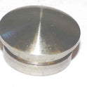 BUTTON, STAINLESS STEEL MUSHROOM HEAD, l DIA. X 1/4, STEM 1/4 X 3/4 PTL