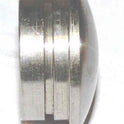 BUTTON, STAINLESS STEEL MUSHROOM HEAD, l DIA. X 1/4, STEM 1/4 X 3/4 PTL