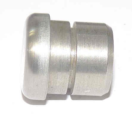 BUTTON, STAINLESS STEEL, HEAD 7/8 DIAMETER X 1/4, 7/8 OVERALL PTL