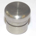 BUTTON, STAINLESS STEEL, HEAD 7/8 DIAMETER X 1/4, 7/8 OVERALL PTL