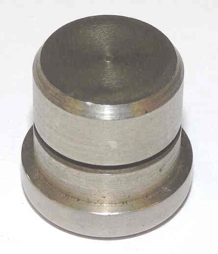 BUTTON, STAINLESS STEEL, HEAD 7/8 DIAMETER X 1/4, 7/8 OVERALL PTL