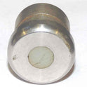 BUTTON, STAINLESS STEEL, LIGHT UP, HEAD 7/8 DIAMETER X 1/4, 7/8 OVERALL PTL