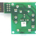BOARD, CIRCUIT, 3 WHITE LEDS, 24 VOLT  PTL # MES901