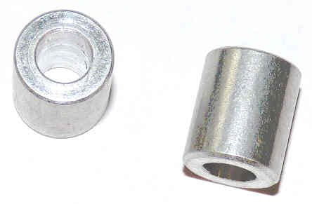 SPACER, GATE, ALUMINUM, 1/2 O.D. X 1/4 I.D. X .590 LONG SEDGWICK